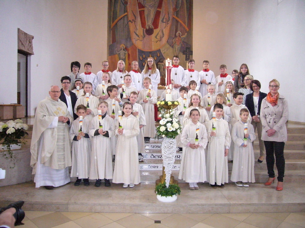 Erstkommunionkinder 2016 St. Josef