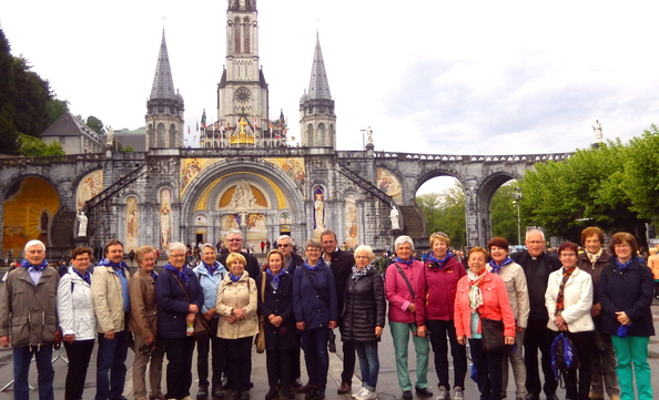 Pilgerreise nach Lourdes Mai 2016